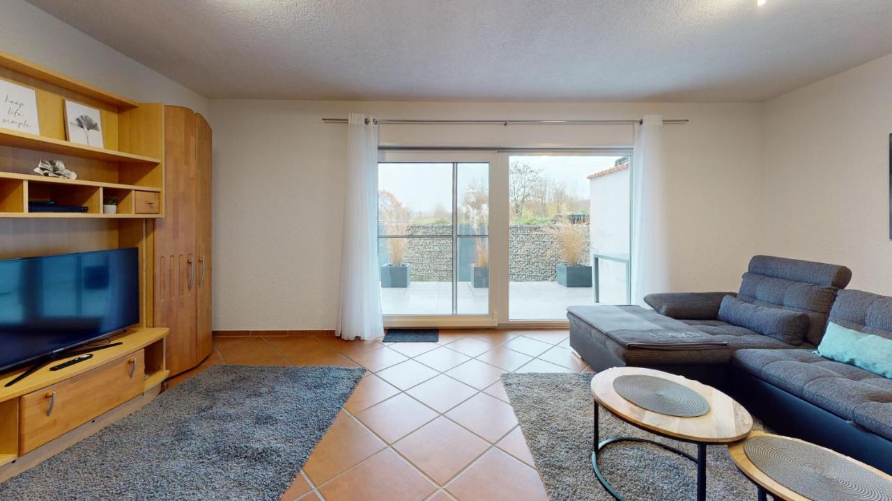 Ferienhaus Hoffmann Am Rheinbogen Altlussheim Exterior foto