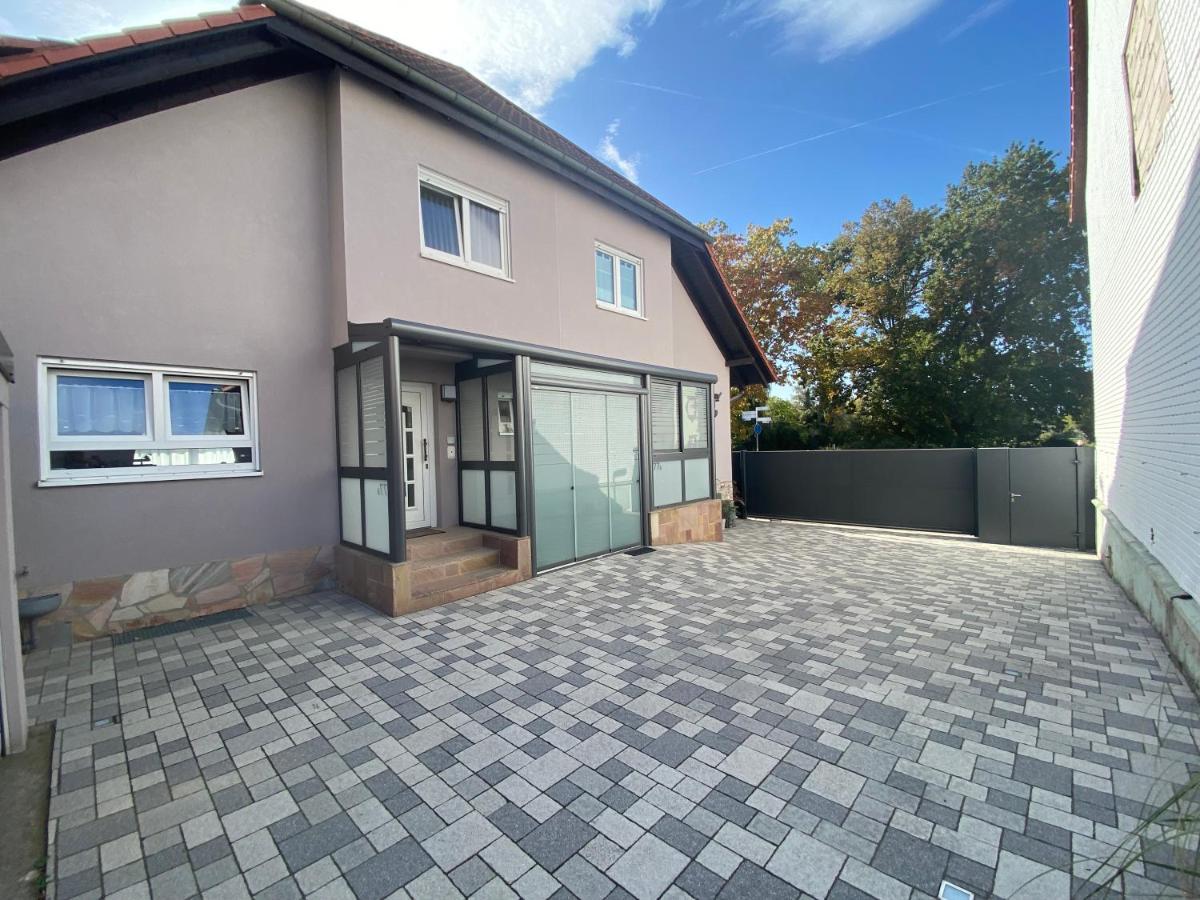 Ferienhaus Hoffmann Am Rheinbogen Altlussheim Exterior foto